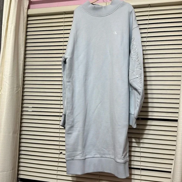 Girls Calvin Klein dress with pockets NWT - Picture 1 of 5